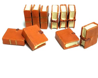 Book/Journal Tokens - Orange (set of 10)