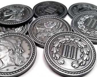 Colonial Silver Coins (set of 10)
