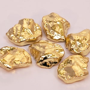 Gold Nugget Tokens (set of 10)