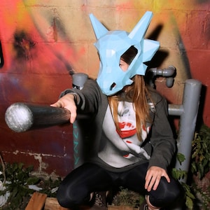 DIY Cubone Paper Mask