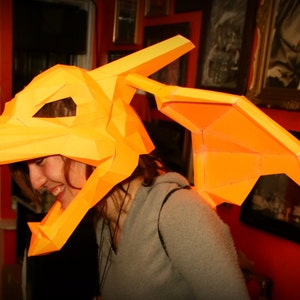 Charizard Paper Mask & Wings image 4