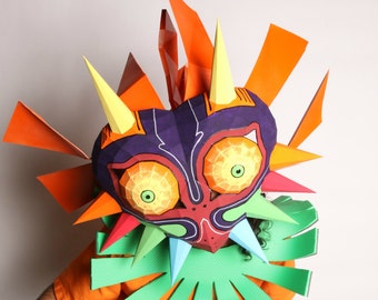 Pappers Majoras mask/Dödskalle Kid of Zelda