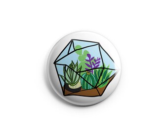 lapel pin best friend gift plant pin Go sit on a cactus pin stocking stuffers succulents small gift