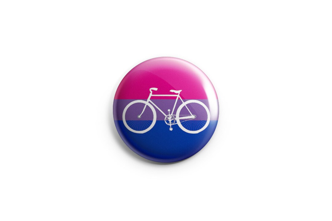 Bi Pride Button, Bisexual Pride Bike - Etsy