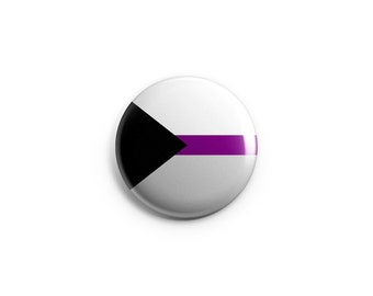 Demisexual Pride button, demisexual pride flag, demisexual badge, demisexuality pin, Pride Day