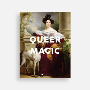 Carte postale magique queer