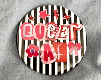 Jumbo LGBTQ Pride Pinback Button (2.5")