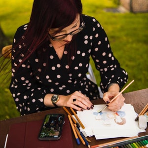 Provision of illustrations of your guests during your event - Live drawing illustrations at your event