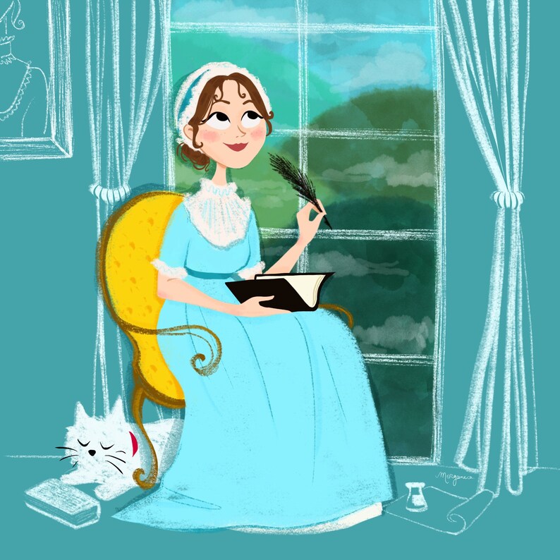 Jane Austen Quality Print image 2