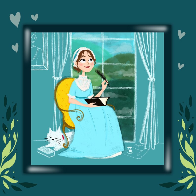 Jane Austen Quality Print image 1