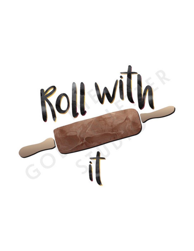 Roll With It Hi-res 8x10 Digital Download Art Print for Your - Etsy