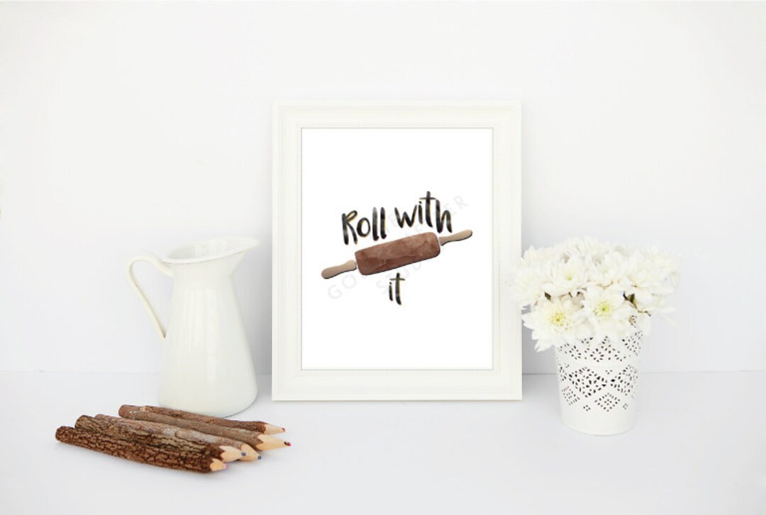 Roll With It Hi-res 8x10 Digital Download Art Print for Your - Etsy