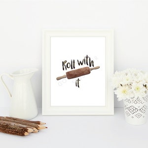 Roll With It Hi-res 8x10 Digital Download Art Print for Your - Etsy
