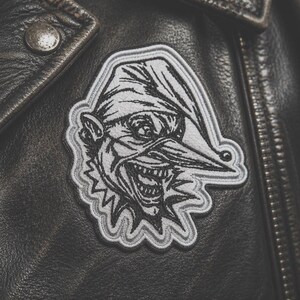 Evil Clown 2 Embroidered Patch | Iron On/Sew On