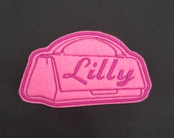 Custom Embroidered Name Patch, Iron On or Sew On