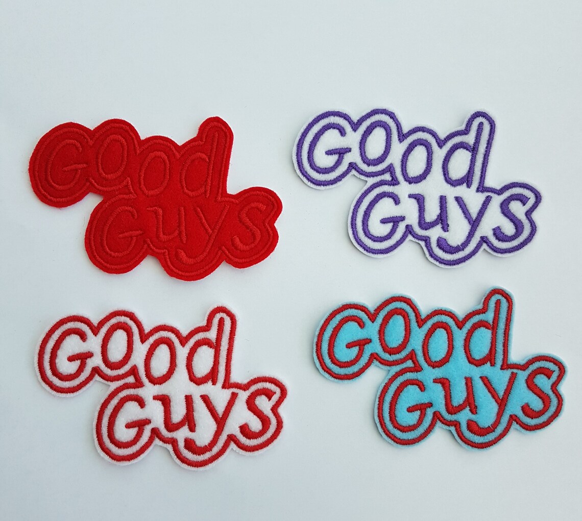 Good Guys Embroidered Patch Badge Iron on | Etsy