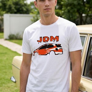 JDM Car Graphic T-Shirt - Retro Japanese Design
