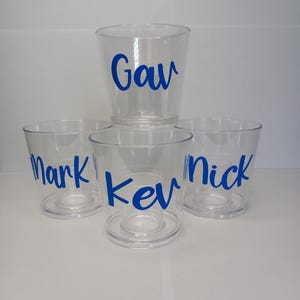Personalised Jager Bomb Polycarbonate Glass | Jager Glass | Gift for her | Gift for him | Wedding Favour| Birthday| 18th| 21st | 30th | 50th