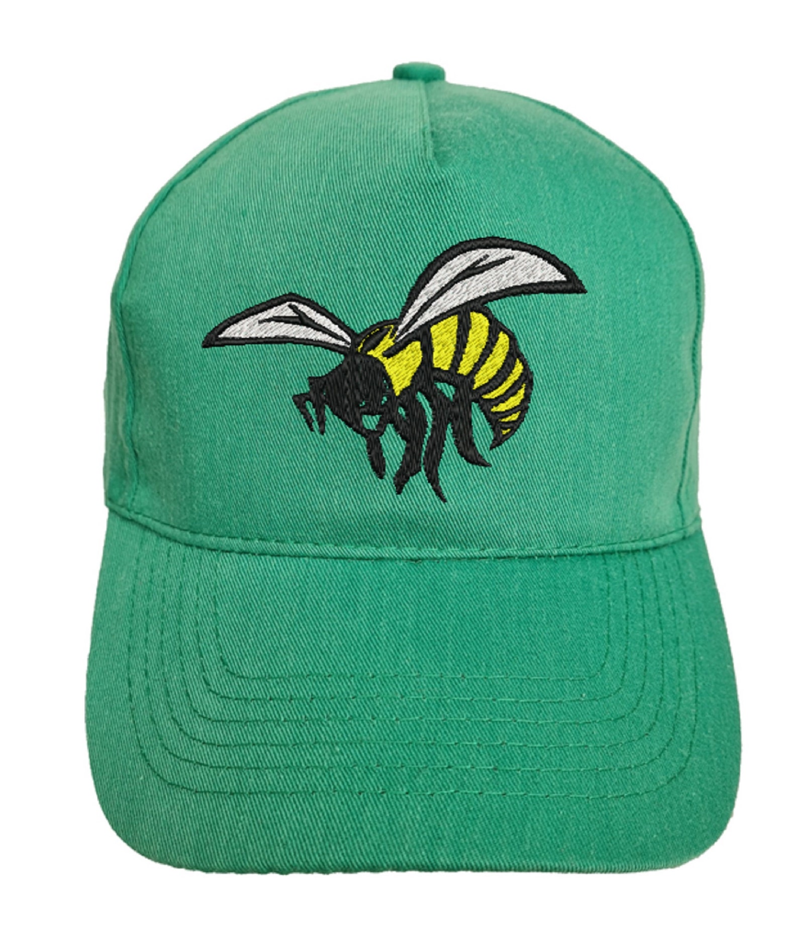 Wasp / Bee Embroidered Base Ball Cap Hat in 15 Colours - Etsy