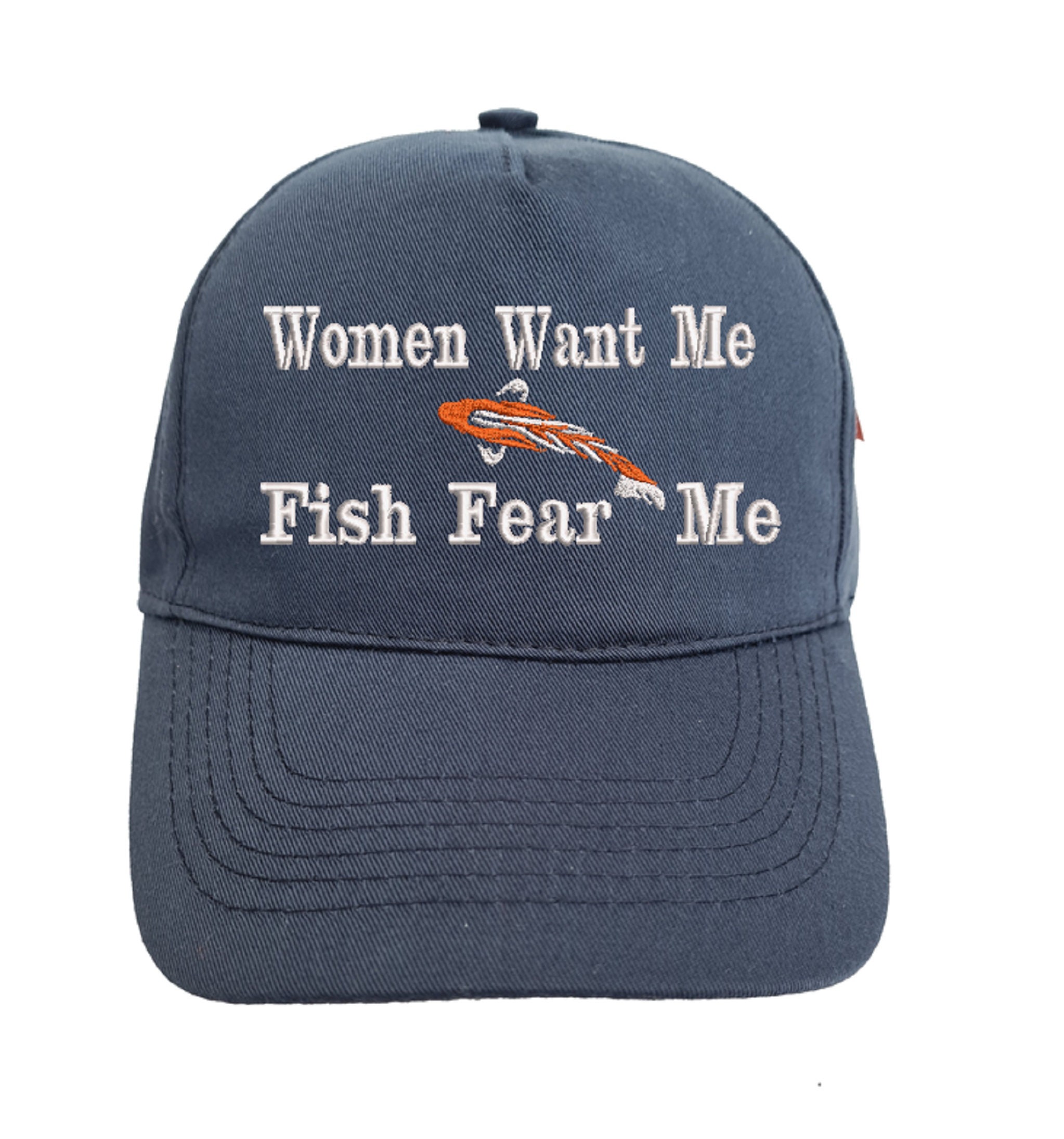 Women Want Me Fish Fear Me Baseball Cap for Big Heads Light Purple