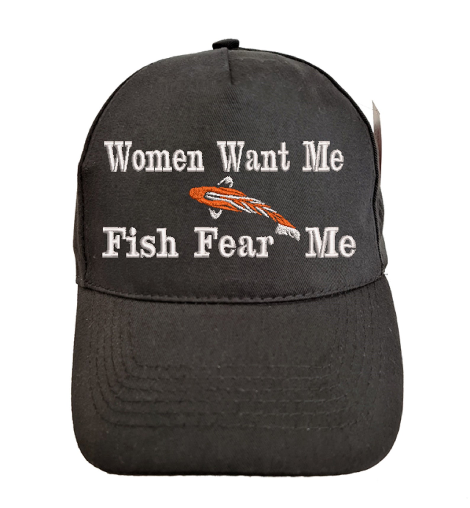 Women Want Me Fish Fear Me Embroidered Baseball Cap Hat in 15 Etsy