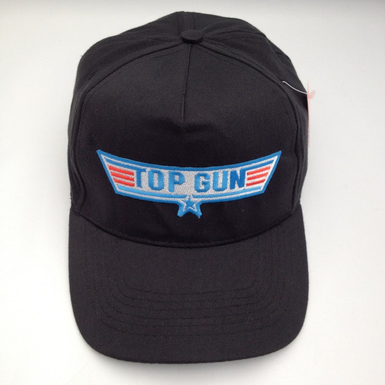 Top Gun Embroidered Baseball Cap Etsy