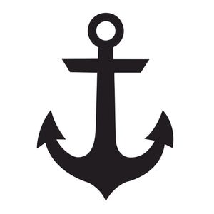 Ships Anchor Vinyl Car Wall Decal Sticker | vinyl car decals | custom car stickers | vehicle decals | auto sticker graphics