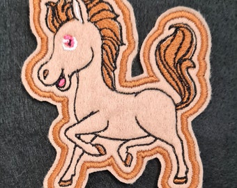 Horse Embroidered Patch | Iron On, Sew On | Children's Badge