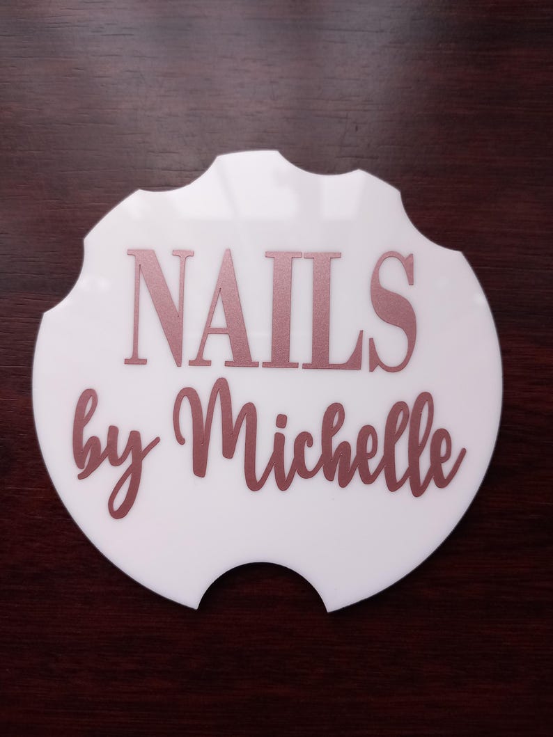 Personalised Nailfie Disc | Acrylic Nail Display Tool image 11