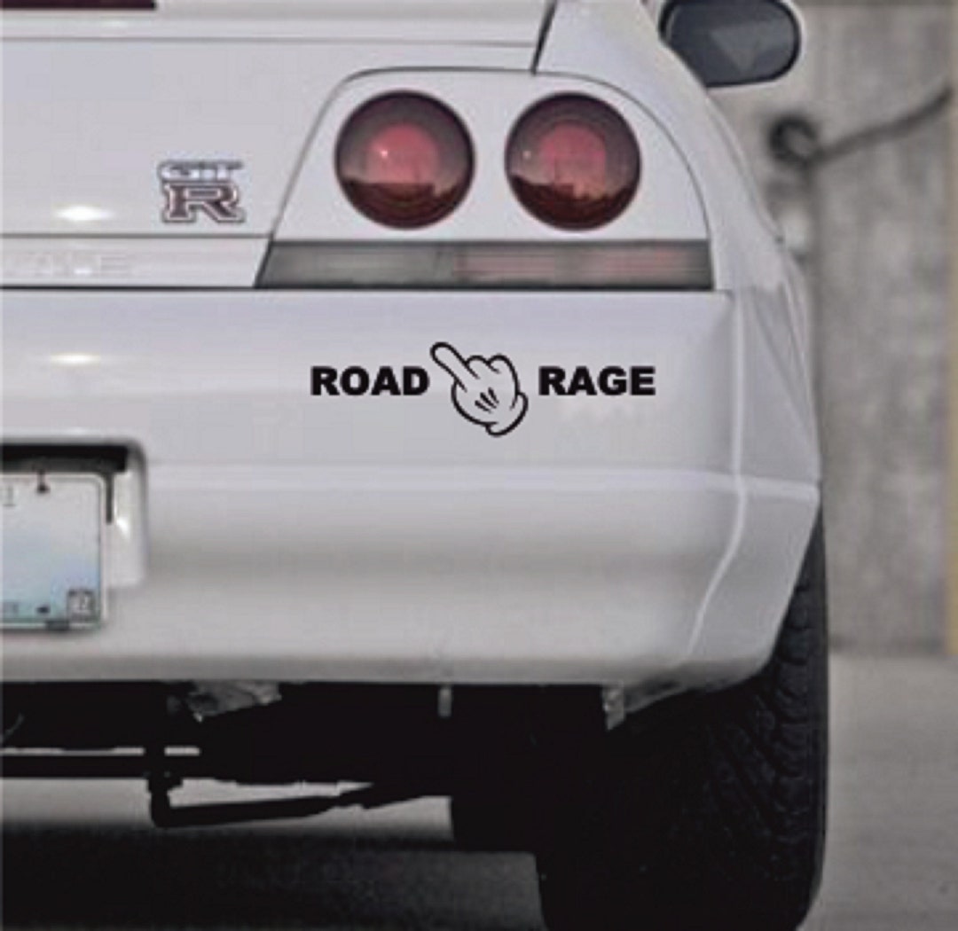 Road Rager Sticker Road Rage Car Vinyl Wall Sticker Decal in 13 Colours. - Etsy
