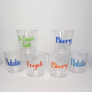 Personalised Jager Bomb Polycarbonate Glass | Jager Glass | Gift for her | Gift for him | Wedding Favour| Birthday| 18th| 21st| 30th | 50th