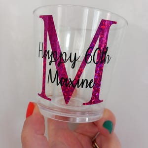 Personalised Jager Bomb Polycarbonate Glass | Jager Glass | Gift for her | Gift for him | Wedding Favour| Birthday| 18th| 21st | 30th | 50th