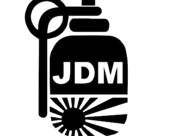 JDM Bottle Vinyl Sticker | Japanese Car Decal