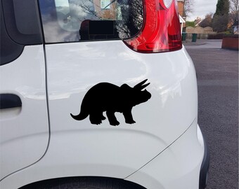 Triceratops Dinosaur Vinyl Car Wall Decal Sticker