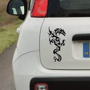 Japanese Dragon 1 Car Vinyl, JDM Wall Sticker Decal in 13 Colours.