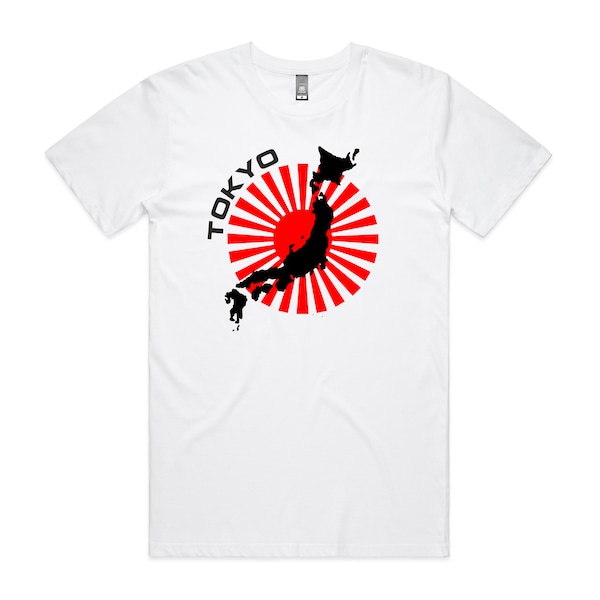 JDM Tokyo Printed T Shirt In 9 Colours JDM Japanese T Shirt Adult Unisex Men Women Retro Design Tee