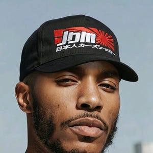 JDM Japan Embroidered Baseball Cap | Car Enthusiast Gift