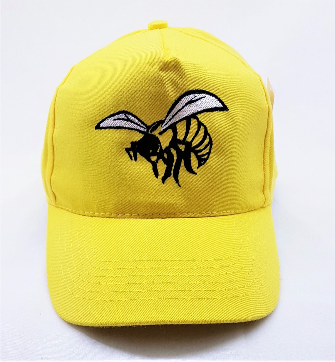 Wasp / Bee Embroidered base ball cap hat in 9 Colours Etsy