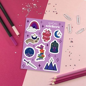 Night Court Planner Stickers