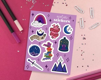 Night Court Planner Stickers