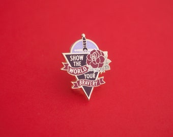 Stalking Jack The Ripper Enamel Pin