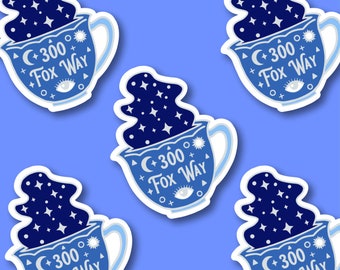 300 Fox Way Vinyl Laptop Sticker