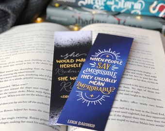 Sun and Shadows February WonderMail Double-Sided Bookmark