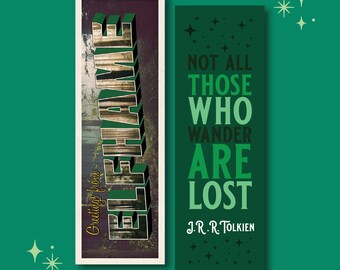 Zauberhaftes Lands WonderMail doppelseitiges Lesezeichen