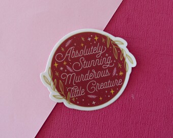 Blood and Ash WonderMail Vinyl Sticker | Das letzte Wort