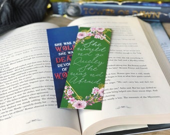 November WonderMail doppelseitiges Lesezeichen