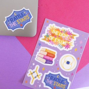 Rattle The Stars WonderMail Vinyl Sticker Sheet
