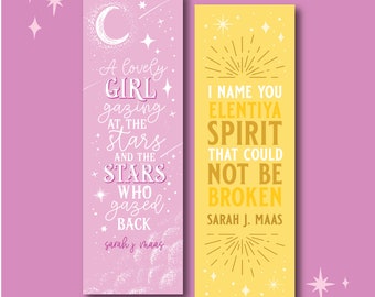 Rattle The Stars WonderMail double-sided bookmark