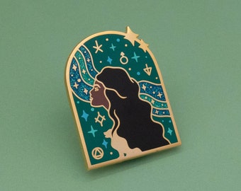 The Lost Queen WonderMail Enamel Pin