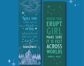 The Court Of Dreams WonderMail double-sided bookmark